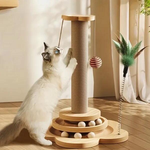 360° Rotating Cat Scratching Post - Image 6