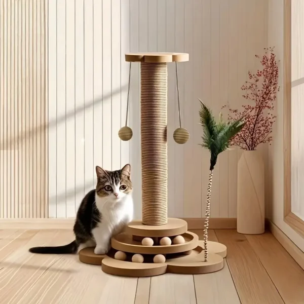 360° Rotating Cat Scratching Post - Image 8