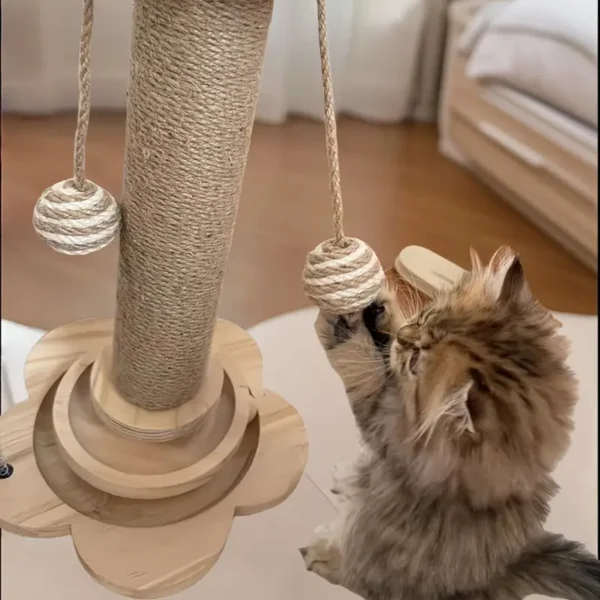 360° Rotating Cat Scratching Post - Image 9