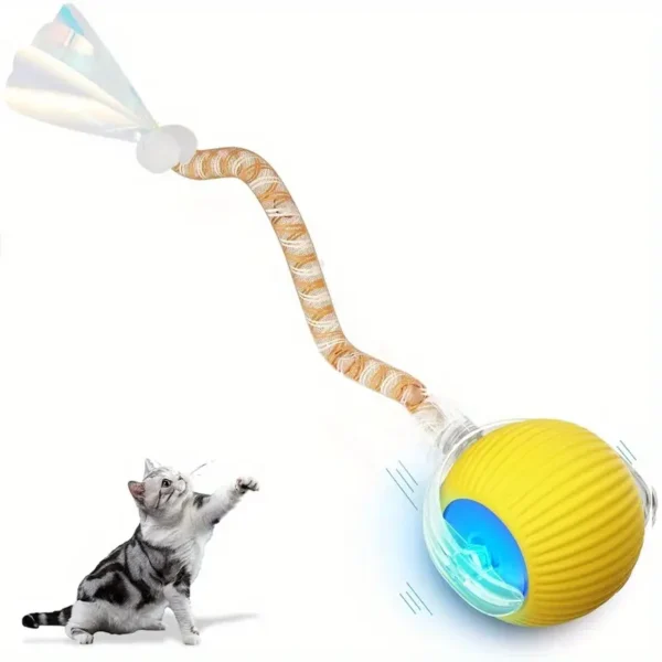 Interactive Rolling Cat Ball Toy - Image 7