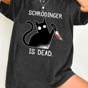 Women’S Schrodinger Graphic T-Shirt