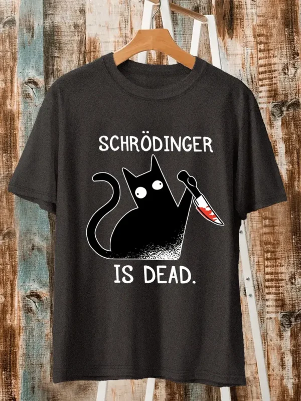 Women'S Schrodinger Graphic T-Shirt - Image 3