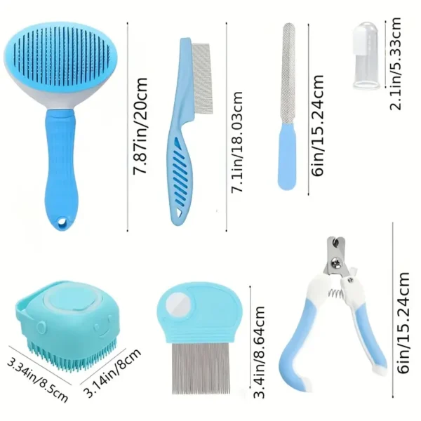 luxury cat grooming set - Image 2