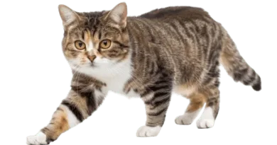 The American Wirehair cat