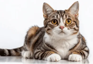 The American wirehair cat