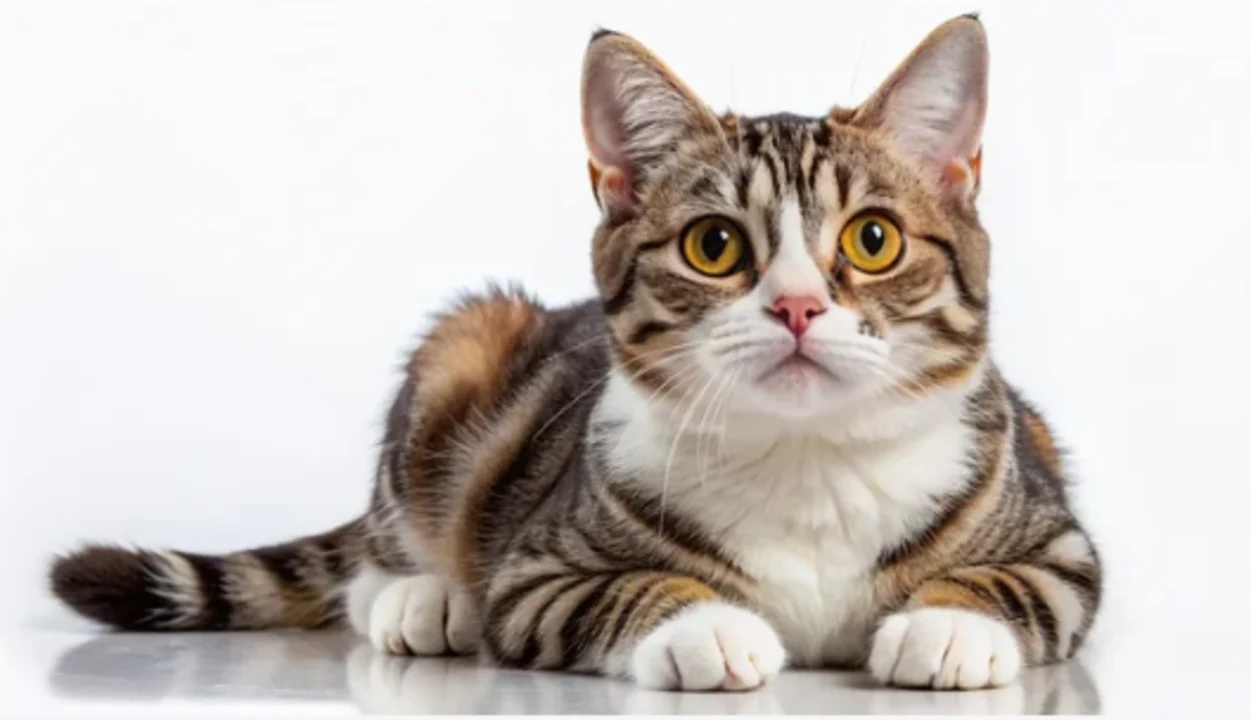 The American wirehair cat