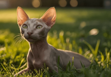The Peterbald cat
