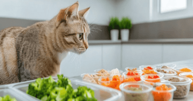 The diet of a cat