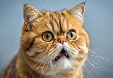 The Exotic Shorthair cat