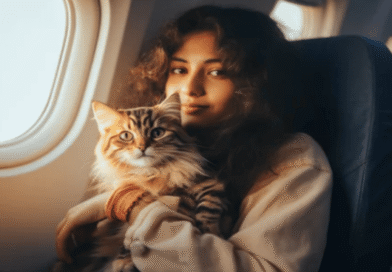 Five Calming Techniques That Work With Cats While Flying