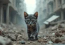 the lives of cats during war