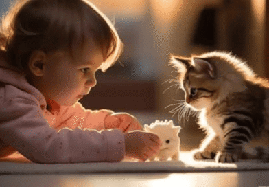 Adopting a Cat with Young Children
