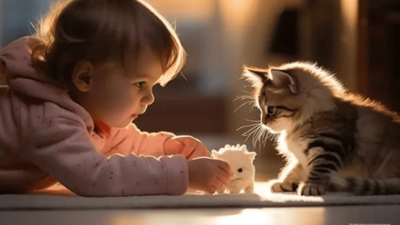 Adopting a Cat with Young Children
