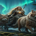 Bygul and Trjegul The Mythical Cats of Goddess Freyja