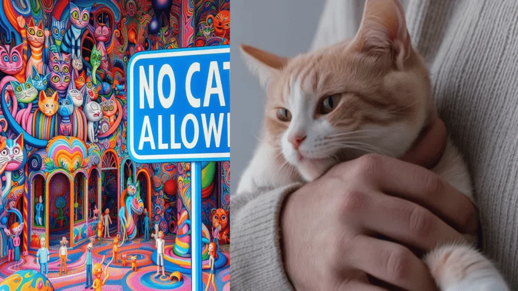 No cats allowed in meow wolf