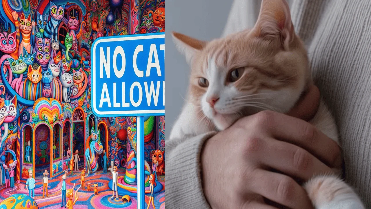 No cats allowed in meow wolf