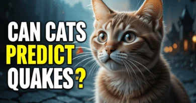 Cats Can Detect Earthquakes