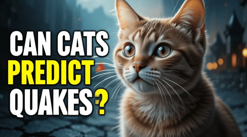 Cats Can Detect Earthquakes