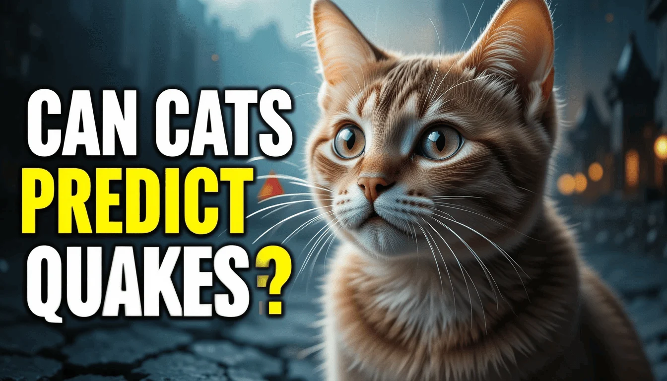 Cats Can Detect Earthquakes