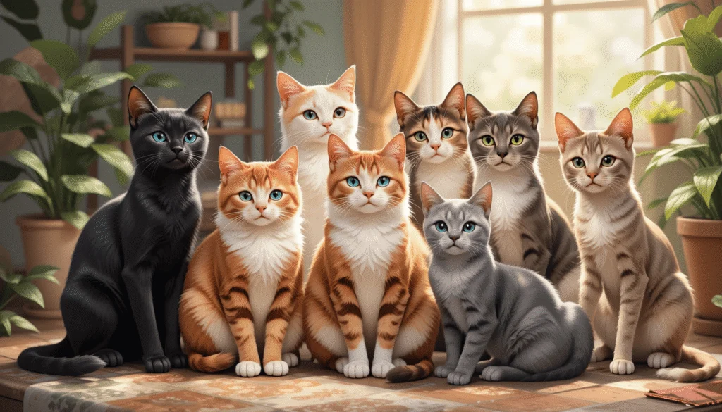 Which Cat Coat Color Is the Best